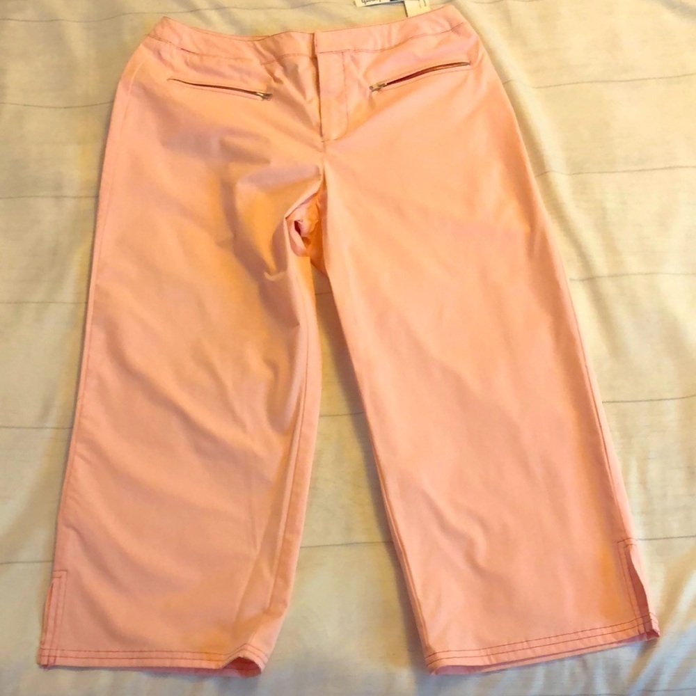𝅺DUCK Head Petite Pink Capris Size 10P